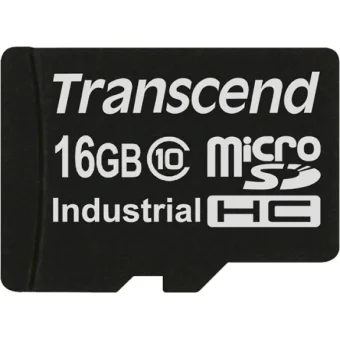 Transcend Industrial Temp 16GB microSDHC Class 10