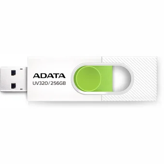 USB zibatmiņa Adata UV320 256GB USB 3.1 AUV320-256G-RWHGN White