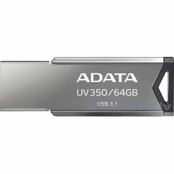USB zibatmiņa Adata UV350 Flash Drive 64GB Silver