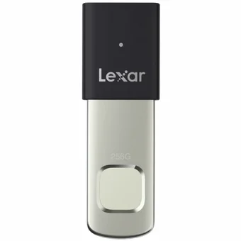 USB zibatmiņa Lexar JumpDrive Fingerprint F35 PRO USB 3.2 Gen 1 256GB