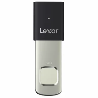 USB zibatmiņa Lexar JumpDrive Fingerprint F35 PRO USB 3.2 Gen 1 64GB