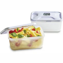 Mazās virtuves tehnikas aksesuāri Vakuuma pārtikas konteineri Solis 92285 2 gab. 600 ml