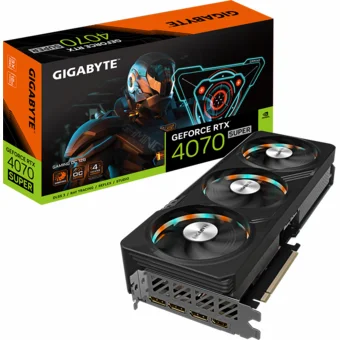 Videokarte Gigabyte GeForce RTX 4070 SUPER GAMING OC 12GB