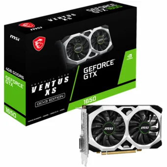 Videokarte MSI GeForce GTX 1650 D6 VENTUS XS OCV3 4GB