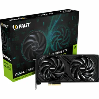 Videokarte Palit GeForce RTX 4060 Dual 8GB NE64060019P1-1070D