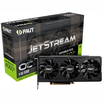 Videokarte Palit GeForce RTX 4060 Ti JetStream OC 16GB