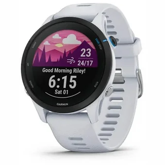 Viedpulkstenis Garmin Forerunner 255 Music Whitestone