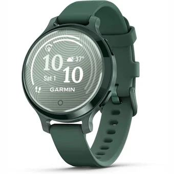 Viedpulkstenis Garmin Lily 2 Active Jasper Green with Jasper Green Silicone Band