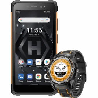 MyPhone Hammer Iron 4 Dual 4+32GB Orange + Hammer Watch Plus