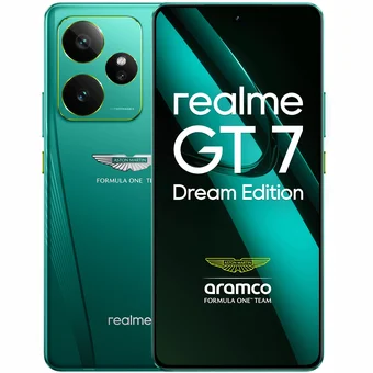 Mobilie telefoni un viedtālruņi Realme GT 7 RMX5061 (EU) 16+ 512GB Aston Martin Green
