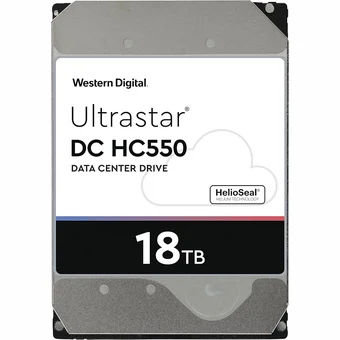 Iekšējais cietais disks Western Digital Ultrastar DC HC550 HDD 18TB