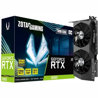 Videokarte Zotac GeForce RTX 3060 Twin Edge 12GB