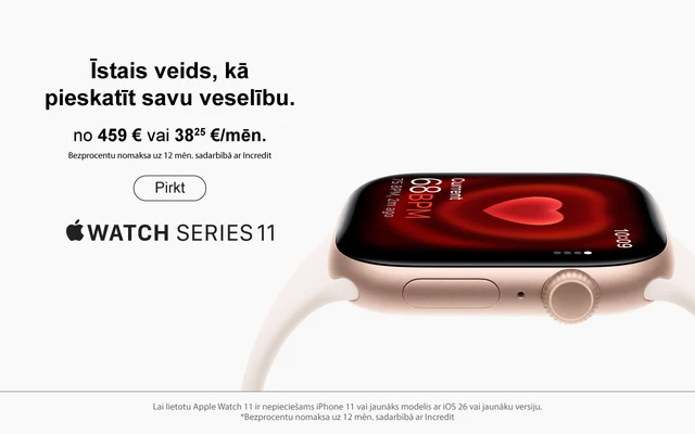 Īstais veids, kā pieskatīt savu veselību. no 459 eur vai 38.25 eur/ mēn. Bezprocentu nomaksa uz 12 mēn. sadarbībā ar Incredit. Pirkt. Watch Series 11 viedpulkstenis ar baltu siksniņu un zelta korpusu.