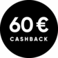 Cashback atmaksa 60 eur apmērā