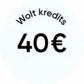 Saņem dāvanā 40€ Wolt kredītpunktus