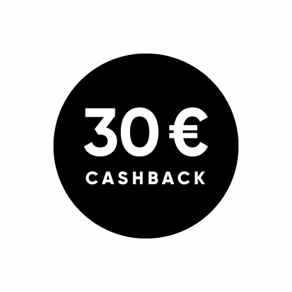 Cashback в размере 30 евро