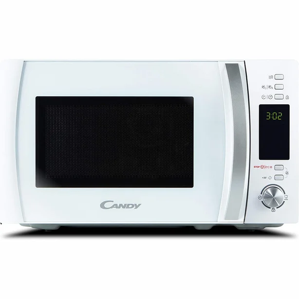 Micro-ondes Candy CMXW20DW Blanc 20L - 700W Pose Libre Monofonction - Compact Et Fiable