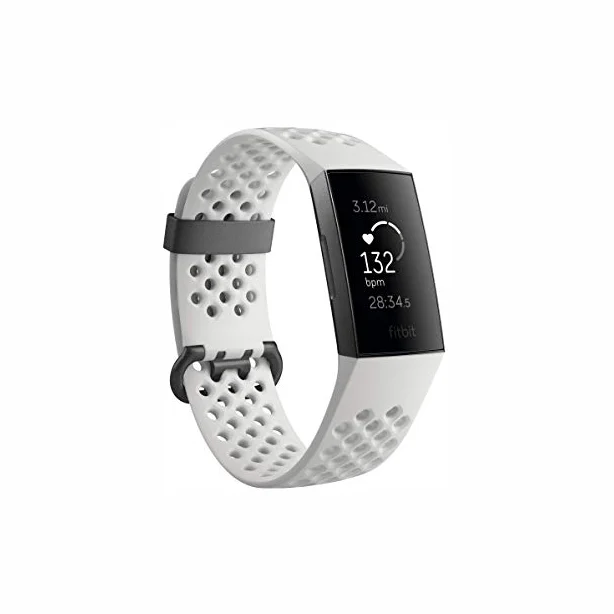 Fitnesa aproce Fitbit Charge 3 White