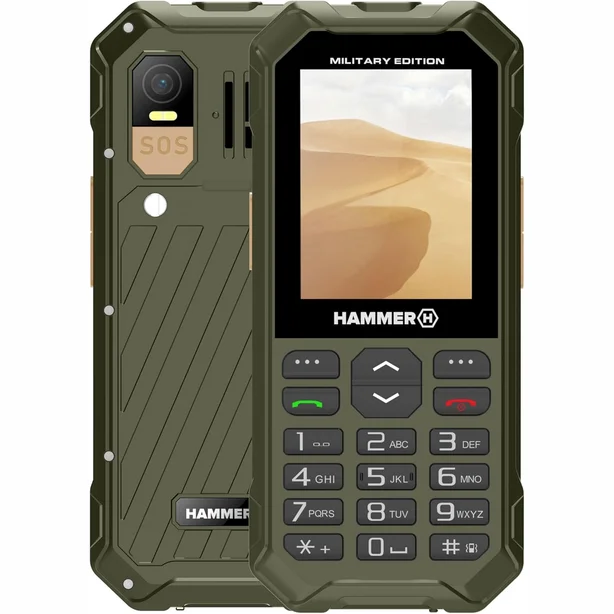 Hammer Sim Card Hammer 6 LTE Military Edition Green