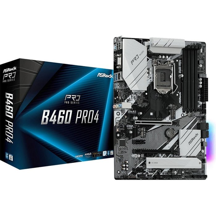 Mātesplate ASRock B460 Pro4