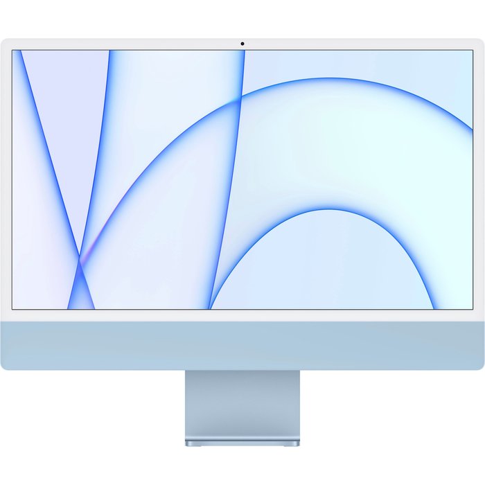 Stacionārais dators Apple iMac 24-inch M1 chip with 8‑core CPU and 7‑core GPU 256GB - Blue INT