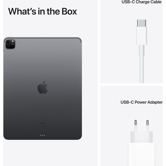 Apple iPad Pro 12.9" Wi-Fi+Cellular 128GB Space Gray 2021