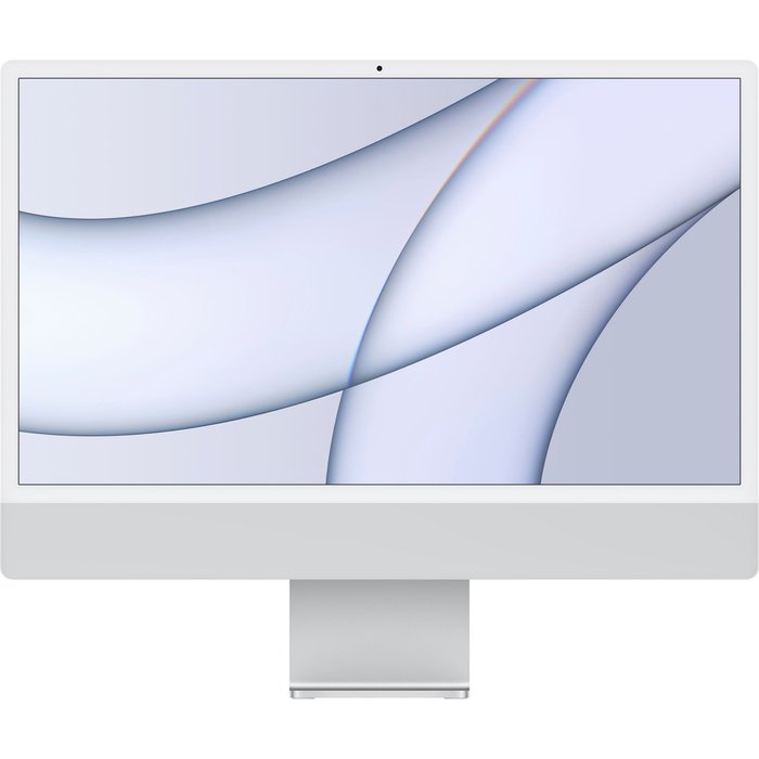 Stacionārais dators Apple iMac 24-inch M1 chip with 8‑core CPU and 7‑core GPU 256GB - Silver INT