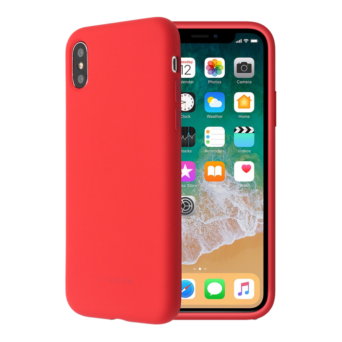 Apple iPhone 7/SE/8 Smoothie Silicone Cover By So Seven Red