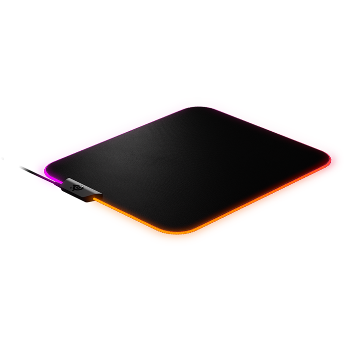 Datorpeles paliktnis SteelSeries QcK Prism Cloth  RGB Gaming Mousepad