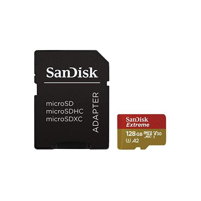SanDisk Extreme MicroSDXC UHS-I 128GB