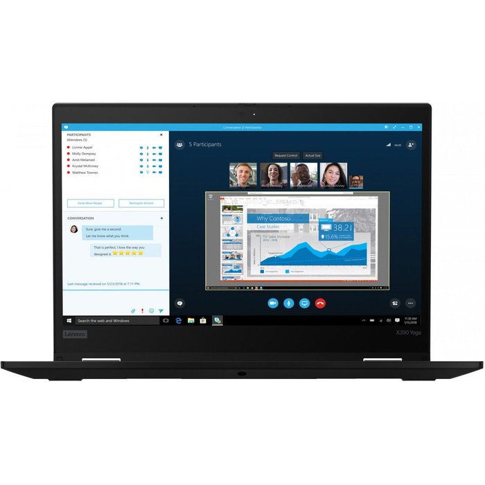 Portatīvais dators Portatīvais dators Lenovo ThinkPad X390 Yoga Black 13.3"