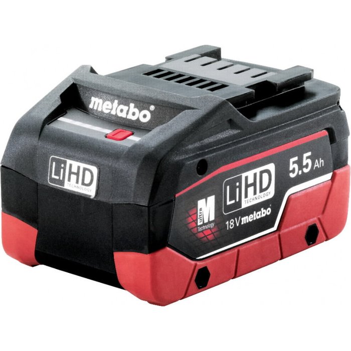 Аккумулятор Metabo 18 V / 5.5 Ah LiHD