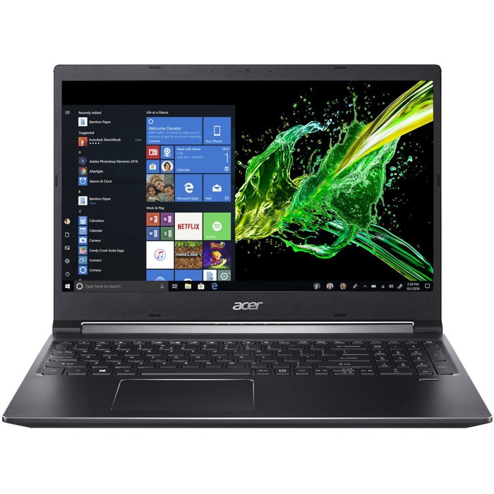 Portatīvais dators Acer Aspire 7 A715-74G-5559 Black 15.6"