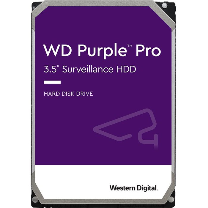 Iekšējie сietie diski Western Digital Purple Pro Surveillance 18TB