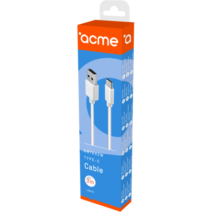 Acme Type-C 2m CB1042W White