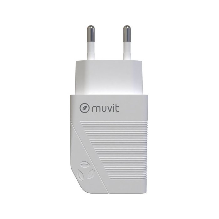 Muvit Travel charger USB Type-c white 18W