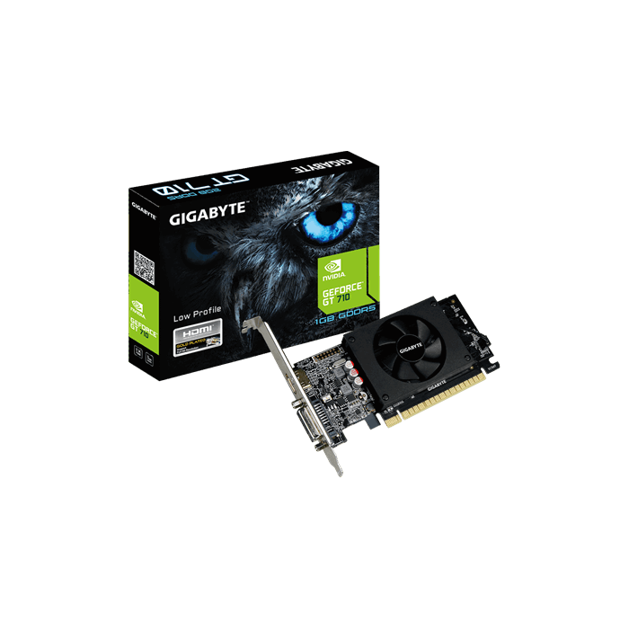 Videokarte Gigabyte GeForce GT 710 1GB GDDR5 Rev. 2.0 GV-N710D5-1GLV2