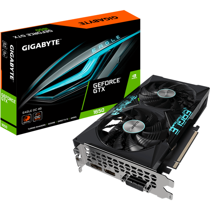 Videokarte Gigabyte GeForce GTX 1650 D6 EAGLE OC 4GGV-N1656EAGLEOC-4GD