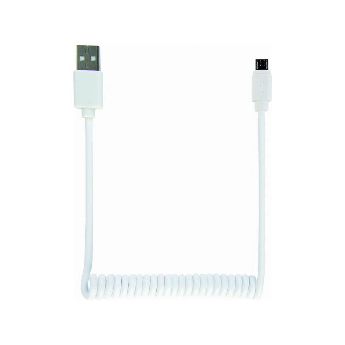 Gembird Coiled Micro-USB cable 1.8m