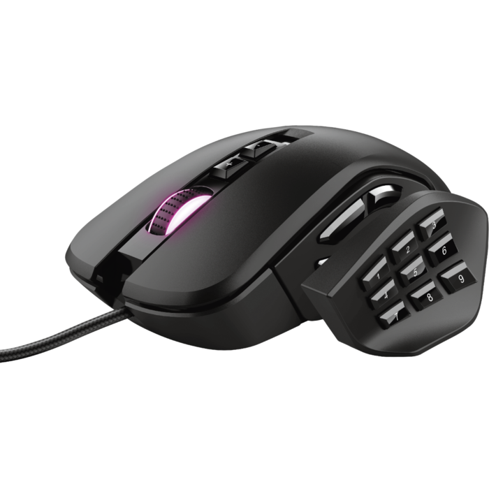 Trust GXT 970 Morfix Customisable Gaming Mouse Black