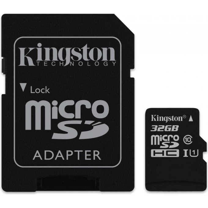Atmiņas karte Kingston microSDHC Class10 UHS-I 32GB