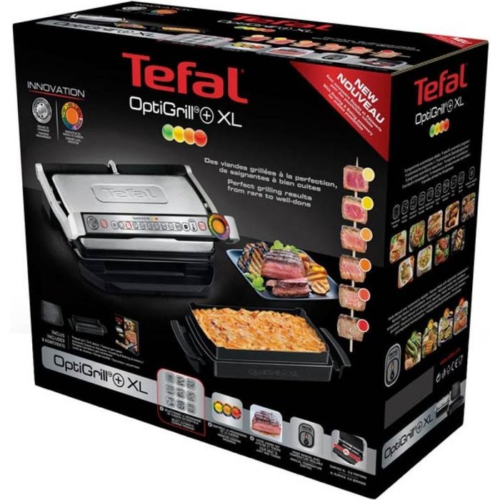 Tefal Optigrill+XL Snacking & Baking GC724D12