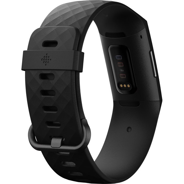Fitnesa aproce Fitbit Charge 4 Black Classic Band / Black Tracker