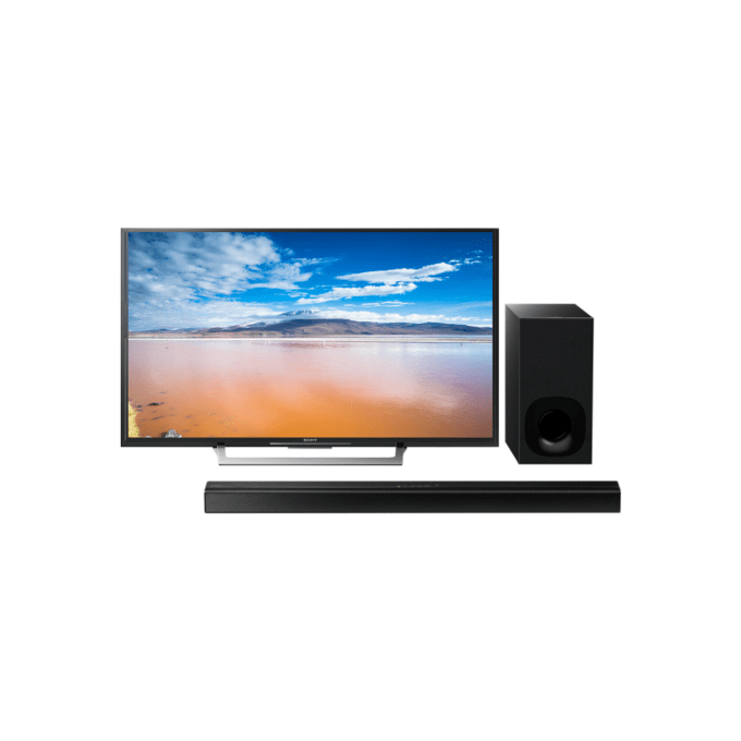 Televizors Komplekts Sony LED 55" KD55XD8005BAEP+ Sony HT-CT180 2.1 Channel Soundbar