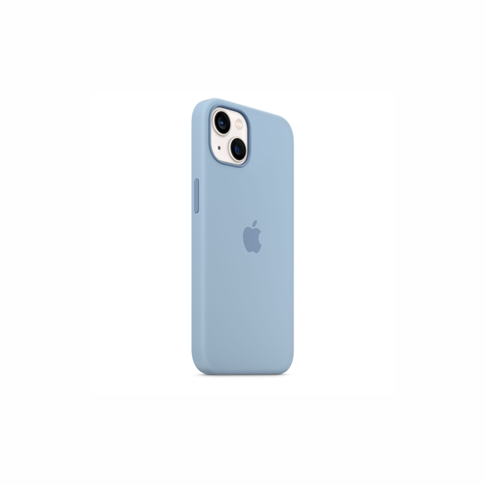 Apple iPhone 13 Silicone Case with MagSafe Blue Fog