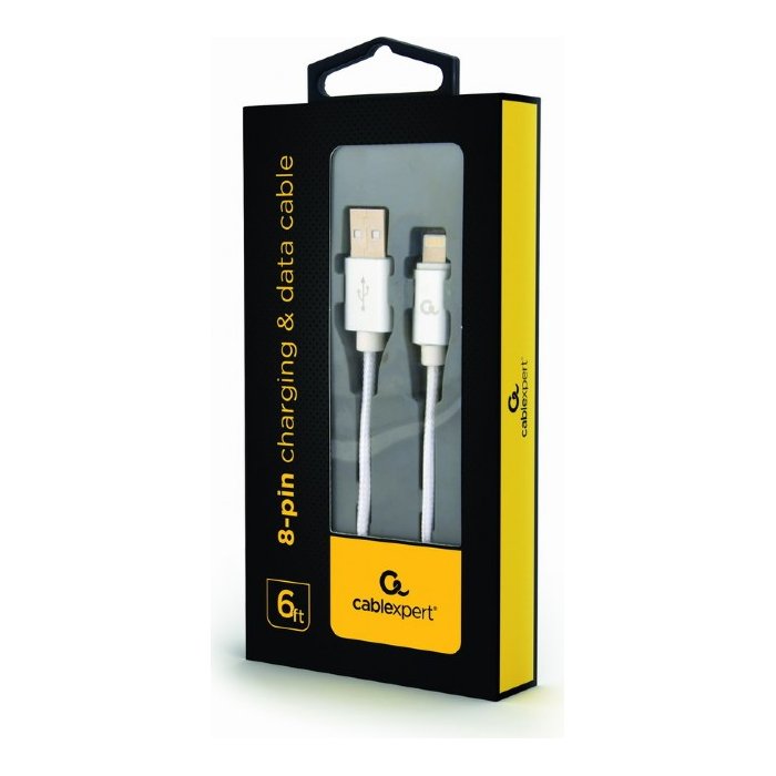 Gembird USB to Lightning Braided 1.8m