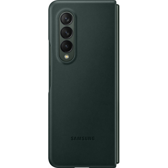 Samsung Galaxy Z Fold3 Leather Cover Green