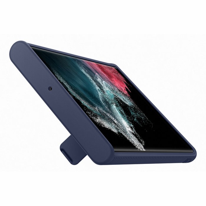Samsung Galaxy S22 Ultra Protective Standing Cover Navy