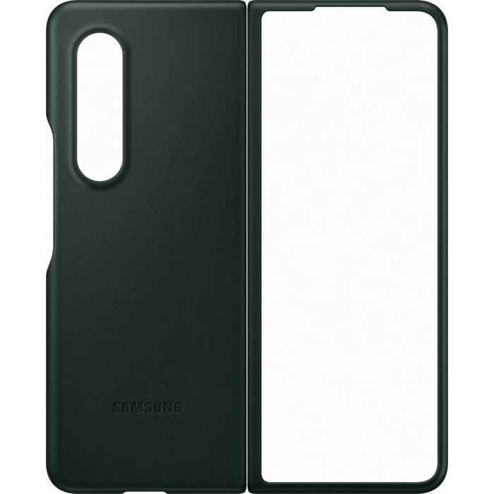 Samsung Galaxy Z Fold3 Leather Cover Green