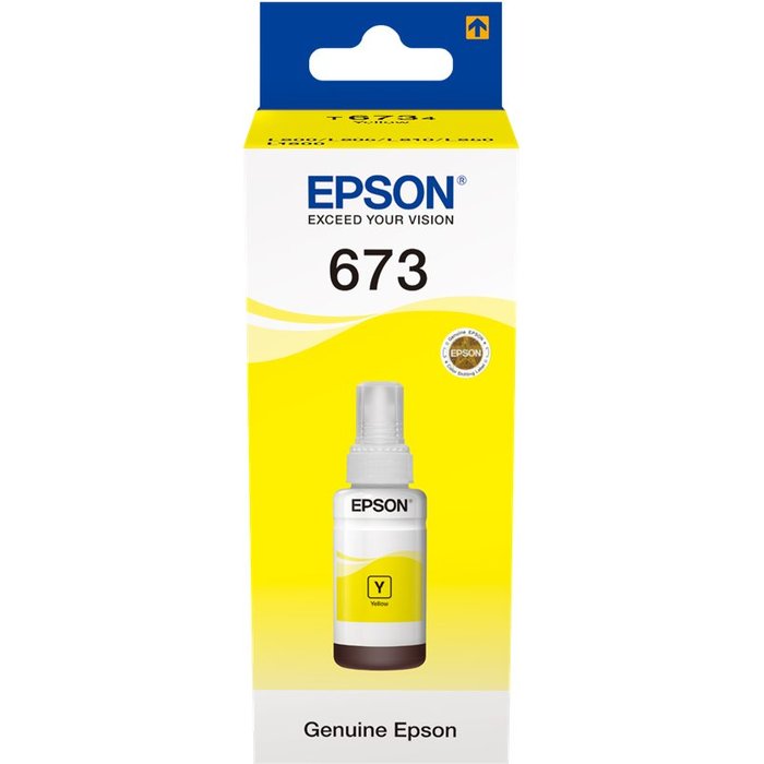 Epson T6734 Yellow ink bottle 70ML C13T67344A